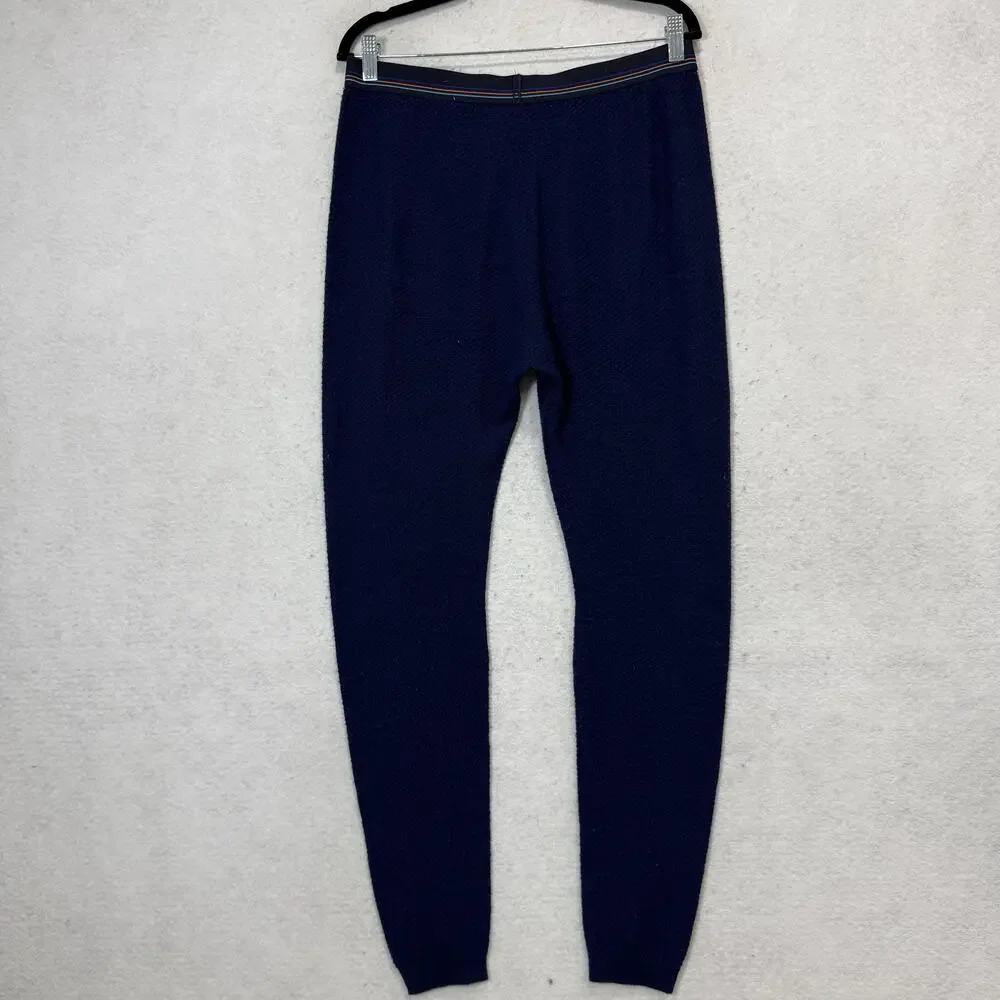Patagonia Long Johns Mens Medium Blue Thermal Base Layer Pants Stretch Underwear